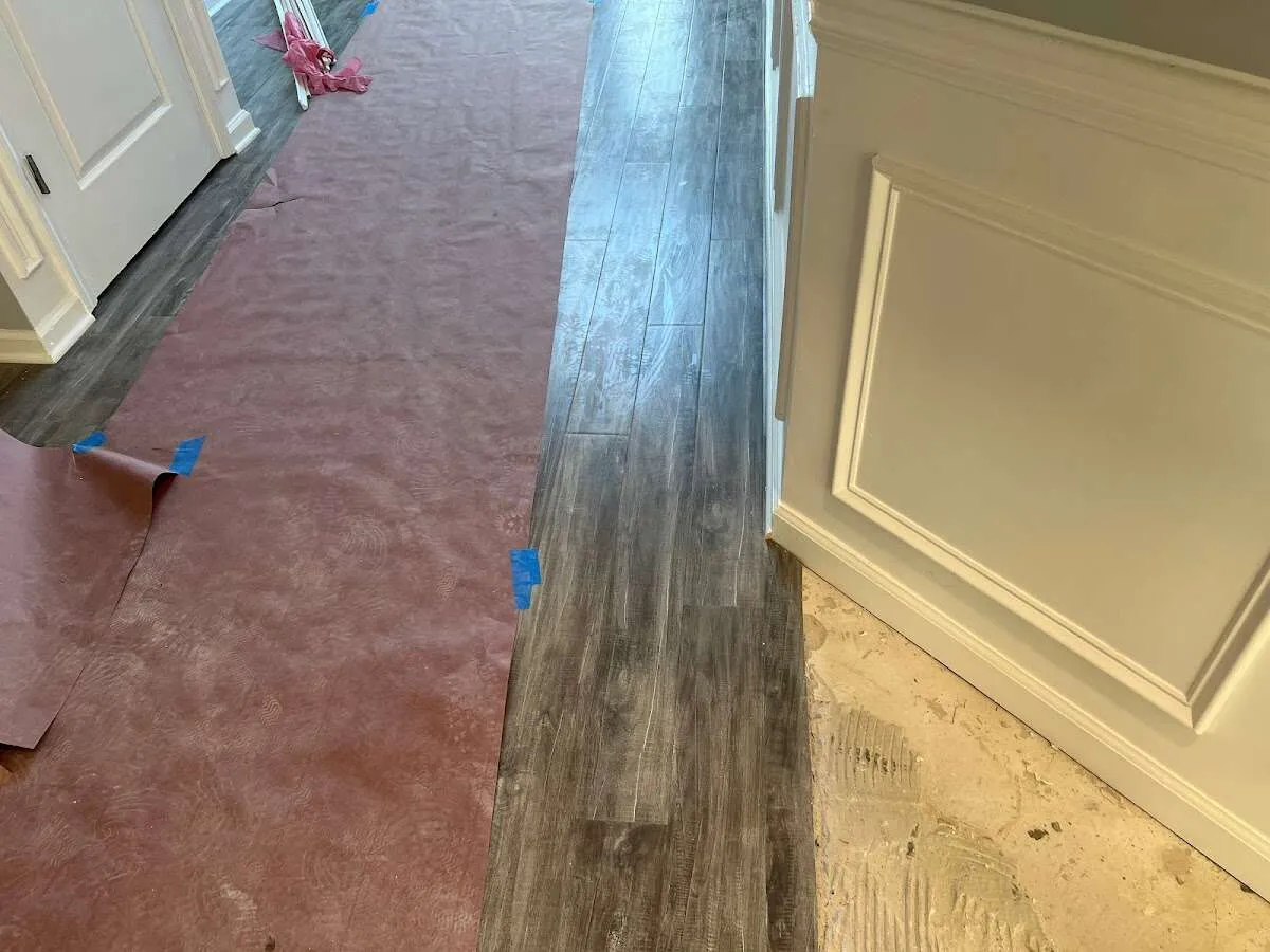 Completed marble shower restoration in Fort Oglethorpe